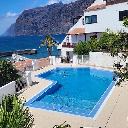 Apartment Mit Sonnenterrasse Und Panorama - Meerblick, 5 Min. Von Hafen + Strand Acantilado de los Gigantes Екстер'єр фото