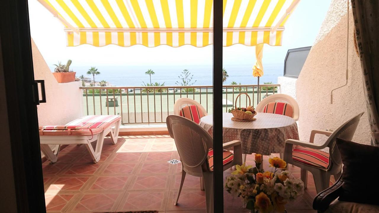 Apartment Mit Sonnenterrasse Und Panorama - Meerblick, 5 Min. Von Hafen + Strand Acantilado de los Gigantes Екстер'єр фото