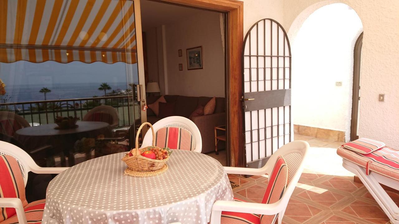 Apartment Mit Sonnenterrasse Und Panorama - Meerblick, 5 Min. Von Hafen + Strand Acantilado de los Gigantes Екстер'єр фото