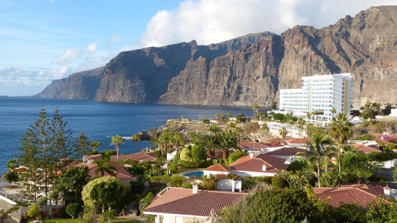 Apartment Mit Sonnenterrasse Und Panorama - Meerblick, 5 Min. Von Hafen + Strand Acantilado de los Gigantes Екстер'єр фото