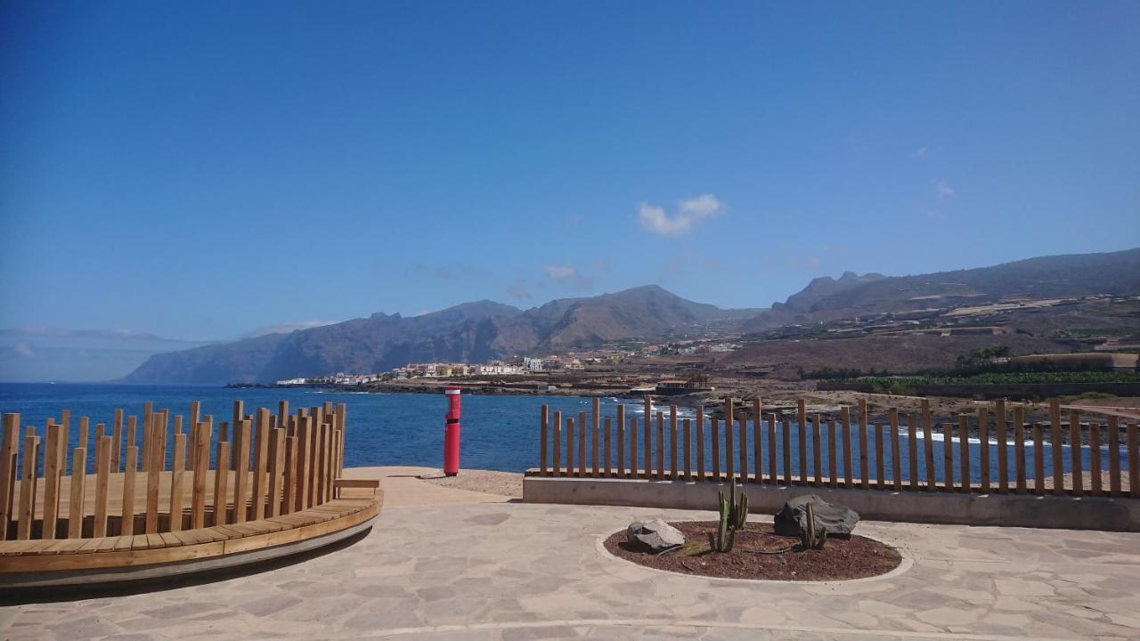 Apartment Mit Sonnenterrasse Und Panorama - Meerblick, 5 Min. Von Hafen + Strand Acantilado de los Gigantes Екстер'єр фото